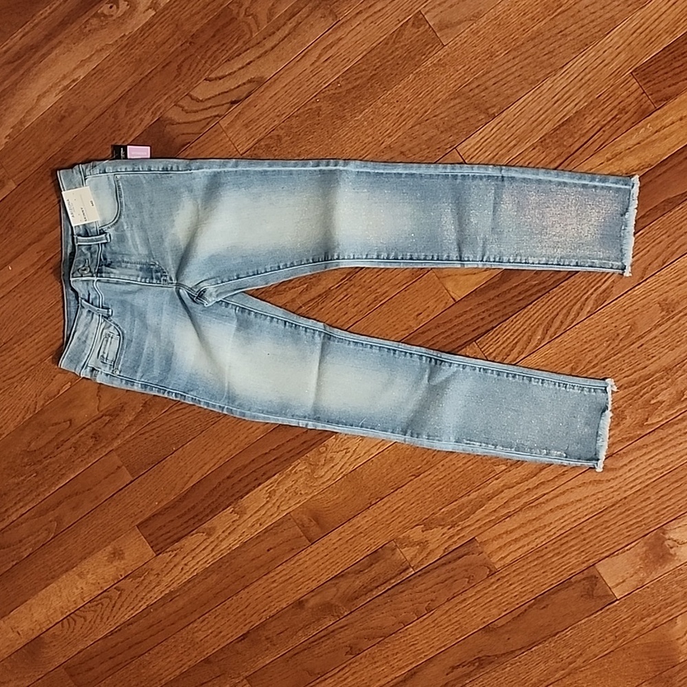 Arizona Jean's Co. Skinny Shimmer Jeans, Girls Size 8